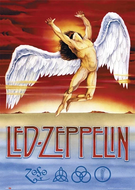Led Zeppelin – Swan Song Poster