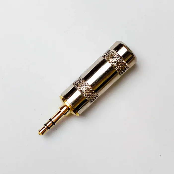 Leem 3.5mm Stereo Cable Jack Plug with Gold Tip (Pk-1)