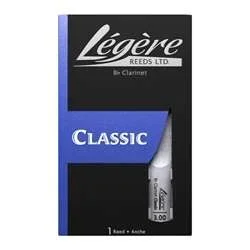Legere Synthetic Reed for Bb Clarinet – Classic Cut Strength 3.0 (Single)