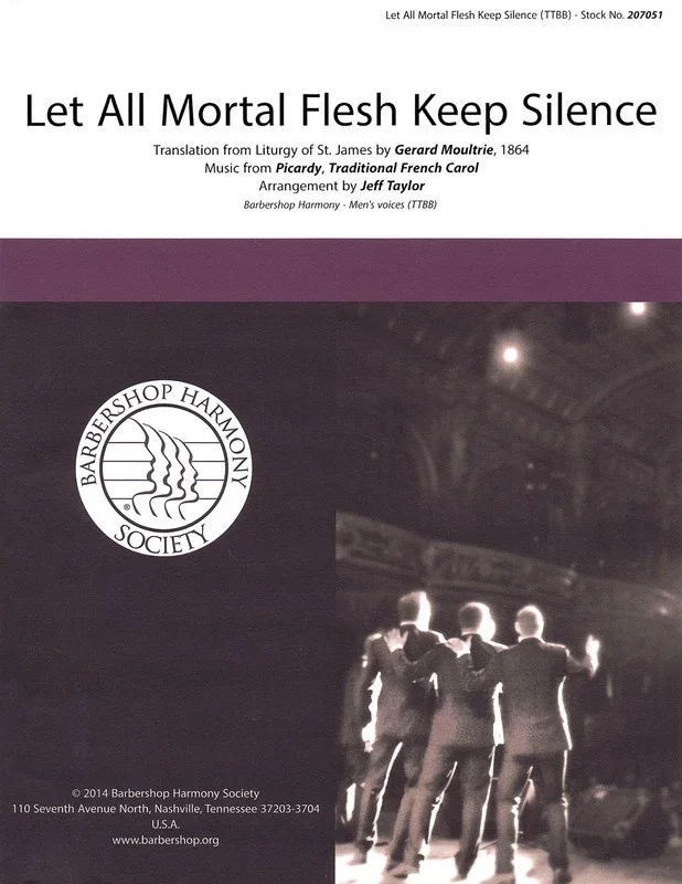 Let All Mortal Flesh Keep Silence TTBB A Cappella (Octavo)