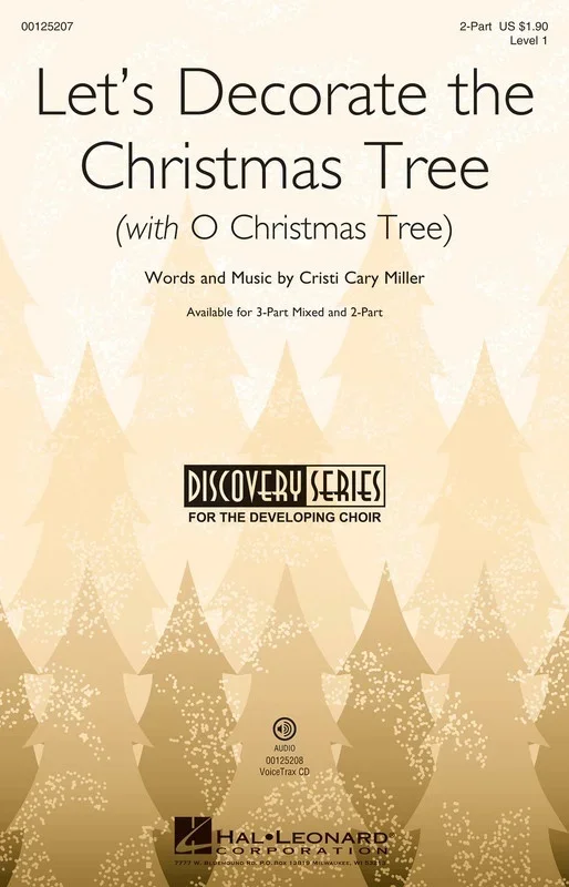 Lets Decorate The Christmas Tree 2 Pt (Octavo)