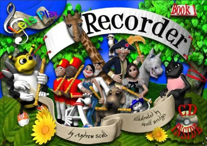 Lets Play Recorder Book/CD Book
