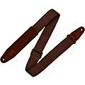 Levy’s 2″ Cotton Guitar Strap With Pick Holder Brown