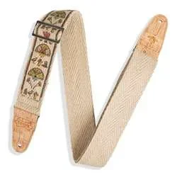 Levy MH8P-004 – Egyptian Hemp Natural Guitar Strap