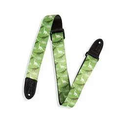 Levy MPJR-003 – Kids’ Dinosaur/Camo Green Guitar Strap