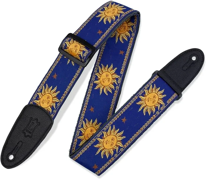 Levy’s MPJG-SUN-BLU Sun Motif Series Strap – Blue