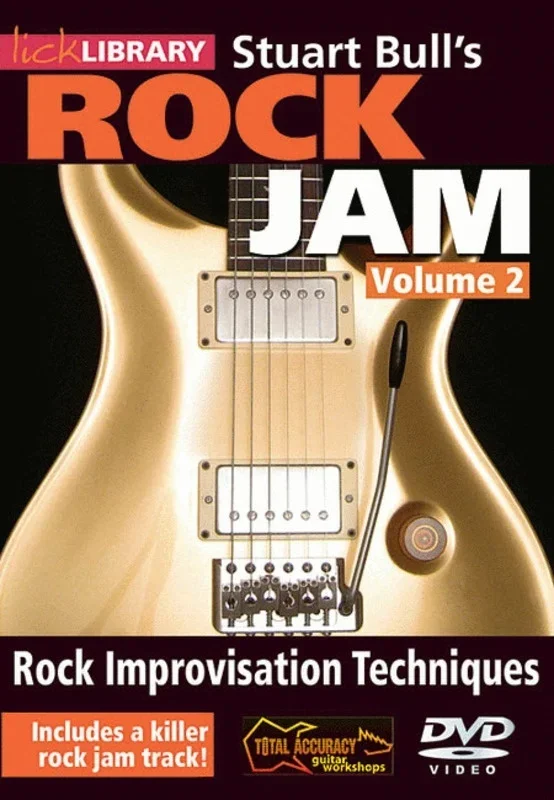 Lick Library Stuart Bull’S Rock Jam Vol 2 DVD