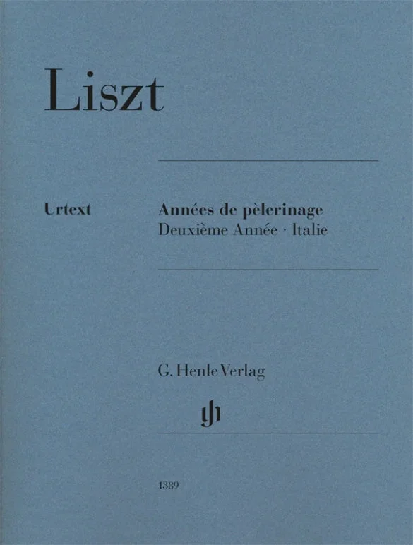 Liszt: Années de pèlerinage, Deuxième Année – Italie