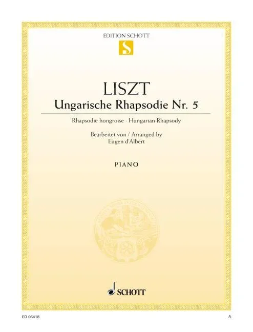 Liszt: Hungarian Rhapsody No. 5