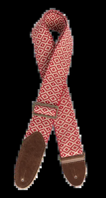 LM 2in Tapestry Strap – Red Pattern