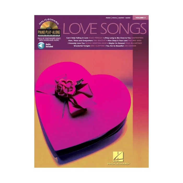 Love Songs Piano Play-Along Volume 7