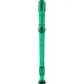 Lyons Premium 3-Piece Translucent Soprano Recorder Transparent Green