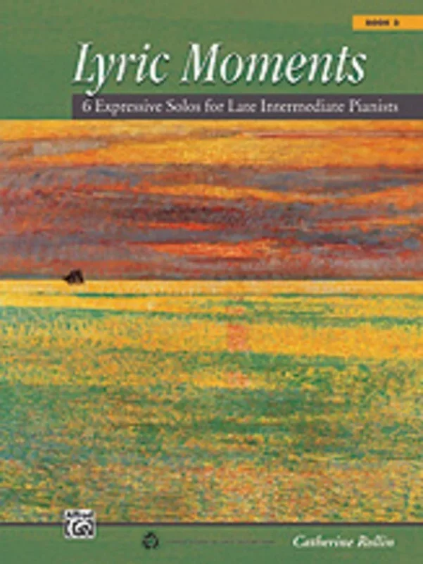 Lyric Moments Book 3 Late Intermediate