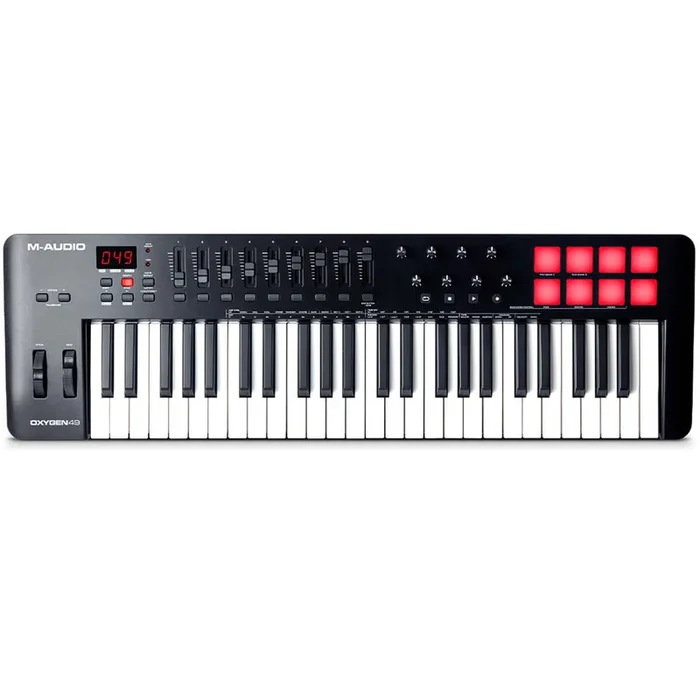 M-Audio Oxygen 49 MKV USB MIDI Controller 49-Key w/ Smart Controls &?Auto-Mapping