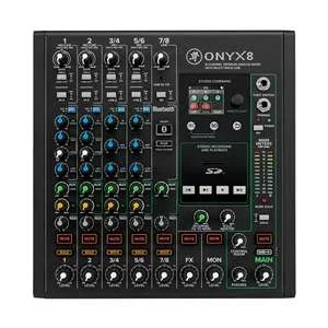 Mackie Onyx 8 – 8 Channel Premium Analog USB Mixer
