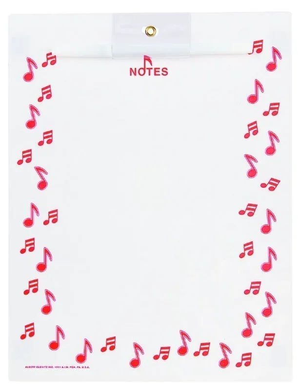 Magnetic Whiteboard Notes Red