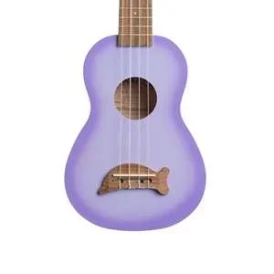 Makala Dolphin Bridge Ukulele – Purple Burst with Bag