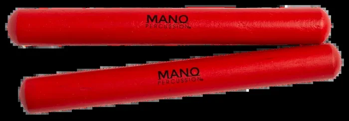 Mano Percussion 6 Inch Red Hardwood Claves