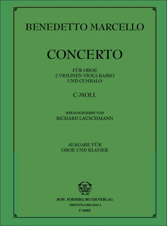 Marcello: Oboe Concerto in C Minor