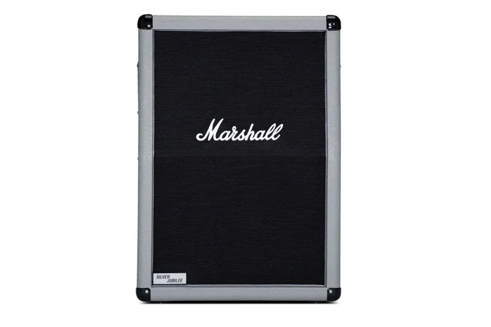 Marshall 140W 2X12 Vertical Silver Jubilee Cab Angled Reg.