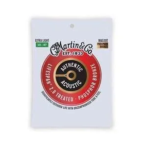 Martin Authentic Acoustic Lifespan® 2.0 Phosphor Bronze – Extra Light 10-47