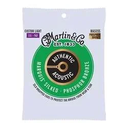 Martin Authentic Acoustic Marquis Silked MA535S – Custom Light Phosphor Bronze 11 – 52