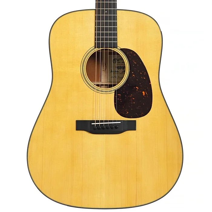 Martin Custom 18-Style Dreadnought & Case, Sinker Mahogany – Elderly 50th Anniversary Model