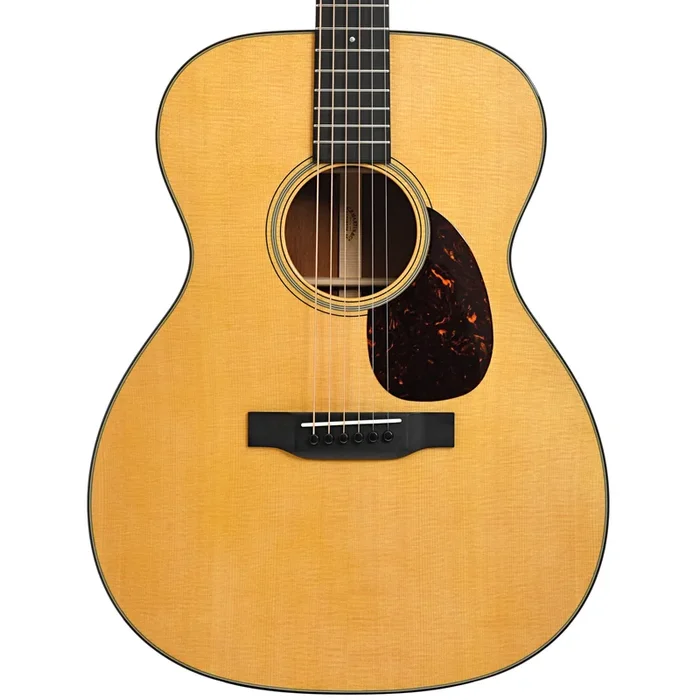 Martin Custom 18-Style OM Guitar & Case, Sinker Mahogany, #1 of 2