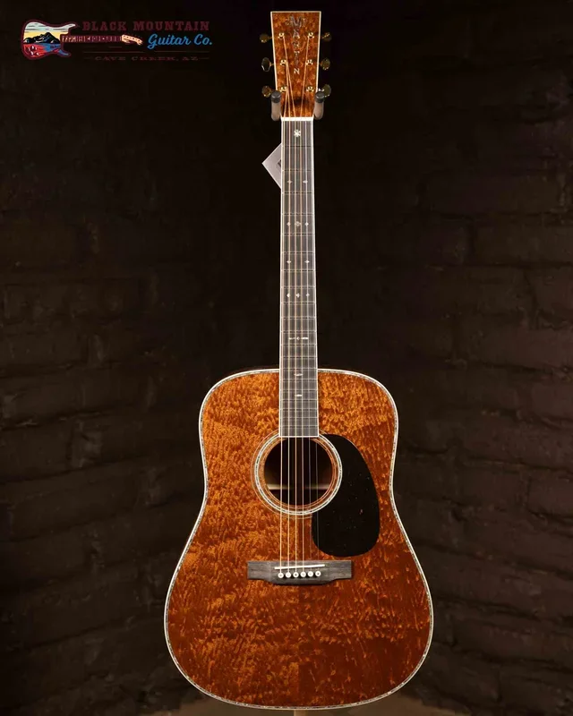 Martin Custom Shop NAMM 2025 D-41 Quilted Pommele Sapele Acoustic Guitar – Natural (New)