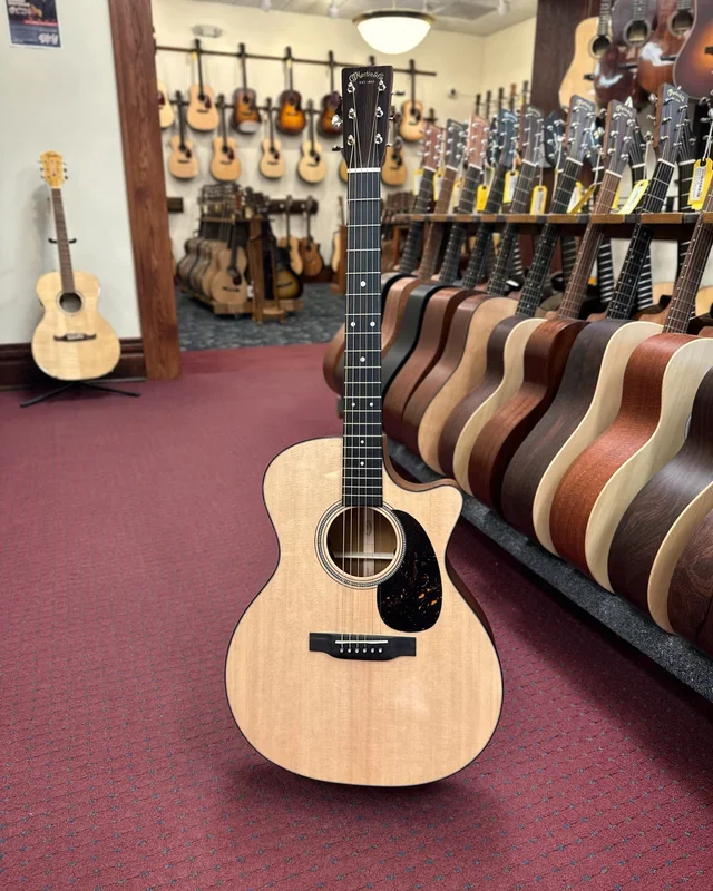 Martin GPC-16E Mahogany Cutaway Guitar & Gigbag, Fishman Pickup