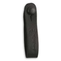 Martin Headstock Tie with Button – Black
