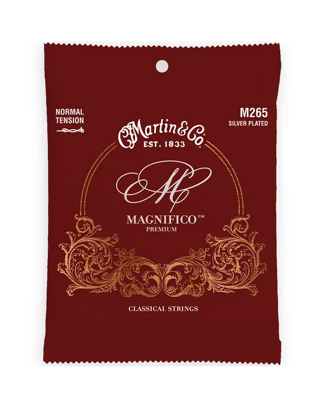 Martin M265 Magnifico Normal Tension Premium Classical Guitar Strings