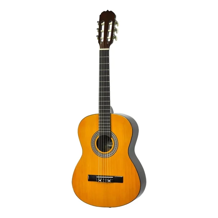 Martinez 3/4 Size Beginner Classical Guitar (Amber)