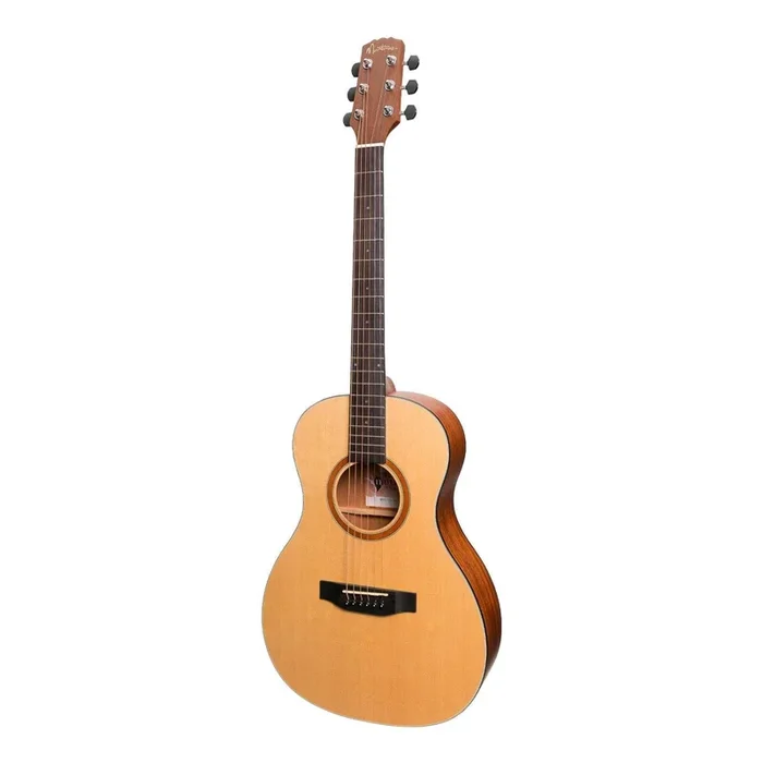 Martinez ‘Natural Series’ Spruce Top Acoustic-Electric Parlour Guitar (Open Pore)