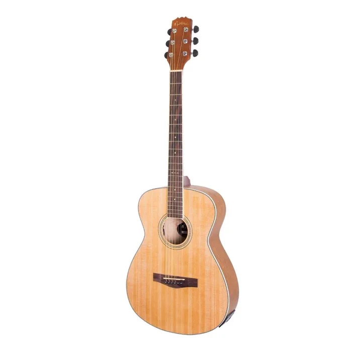 Martinez ’25 Series’ Acoustic-Electric Busker Folk Guitar