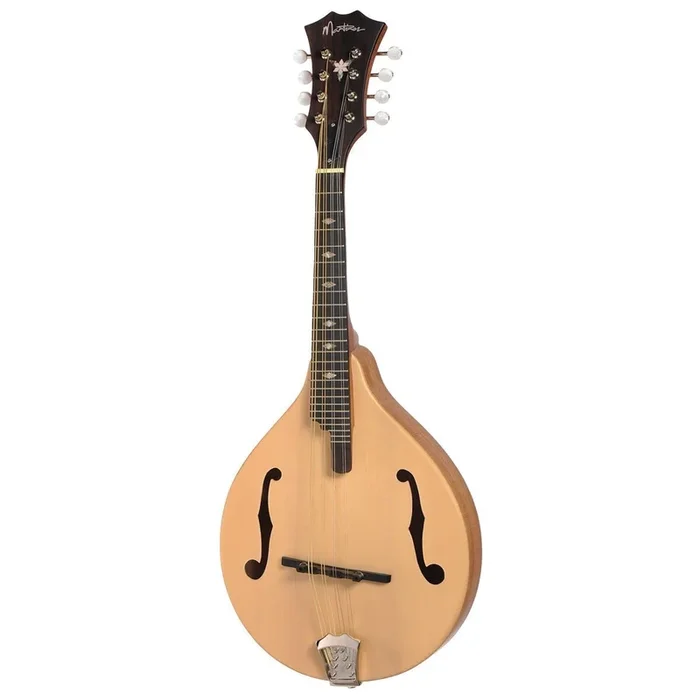 Martinez Gypsy Mandolin with Deluxe Gig Bag (Natural Satin)