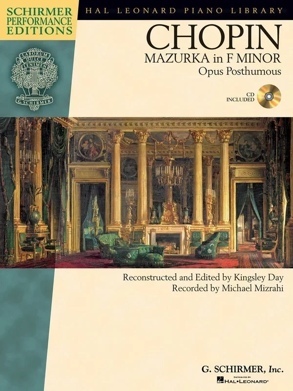 Mazurka In F Minor Op Post Spe Book/CD (Softcover Book/CD)