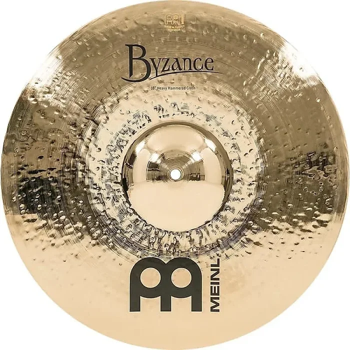 Meinl Brilliant B18HHC-B 18 “Heavy Hammered Crash Cymbal