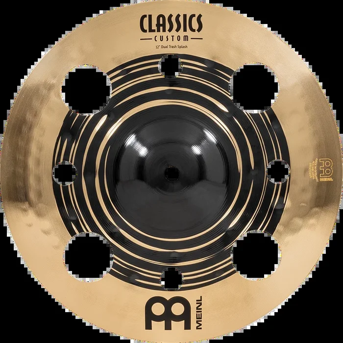 Meinl CC12DUTRS 12 ” Classics Custom Dual Trash Splash Cymbal w/ Video Demo