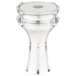 Meinl HE-100 Aluminum 5 1/3″ Darbuka, Plain