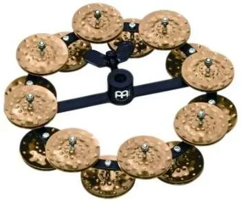 Meinl Headliner 5in HiHat Tambourine – Double Row Brass Jingles