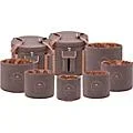 MEINL Sonic Energy Crystal Singing Bowl Travel Bag Set Brown
