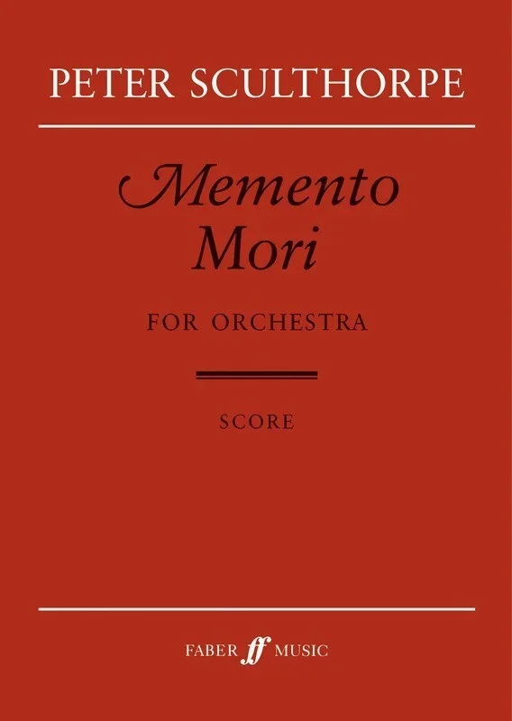 Memento Mori Score (Softcover Book)