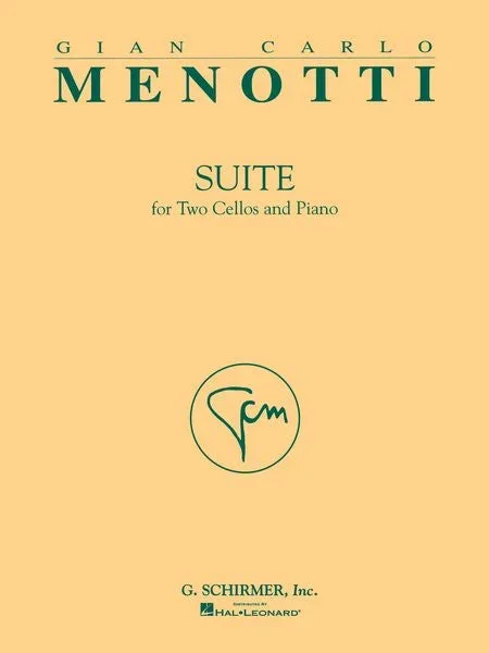 Menotti: Suite for Two Cellos and Piano