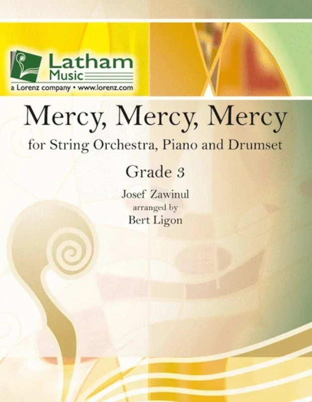 Mercy Mercy Mercy So3/Piano/Drums Score/Parts Book