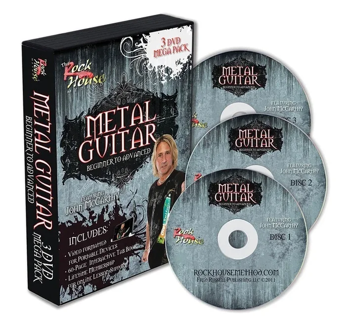 Metal Guitar 3DVD Mega Pack (DVD Only)