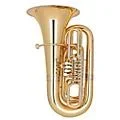 Miraphone 191 Series 5/4 BBb Tuba 191-4V Gold Brass 4 Valves Nickel Silver Slides