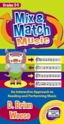 Mix and Match Music: Interactive Whiteboard Lessons (CD)