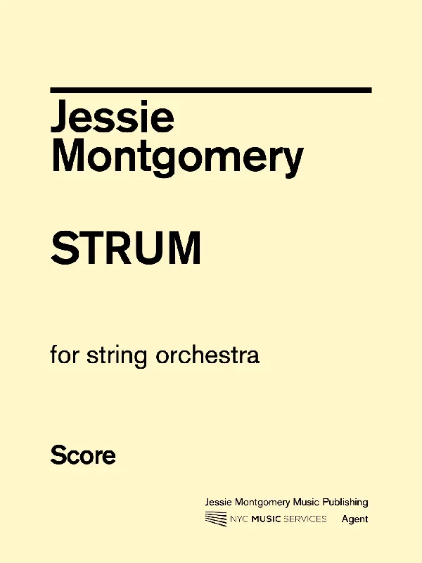 Montgomery: Strum – Version for String Orchestra