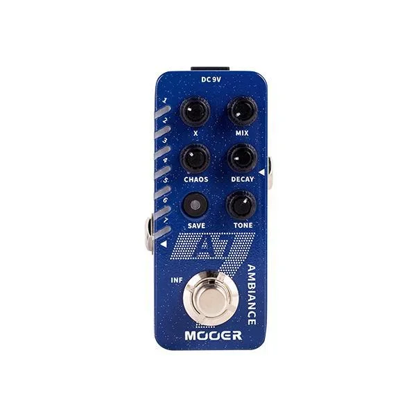Mooer ‘A7’ Ambient Reverb Micro Guitar Effects Pedal